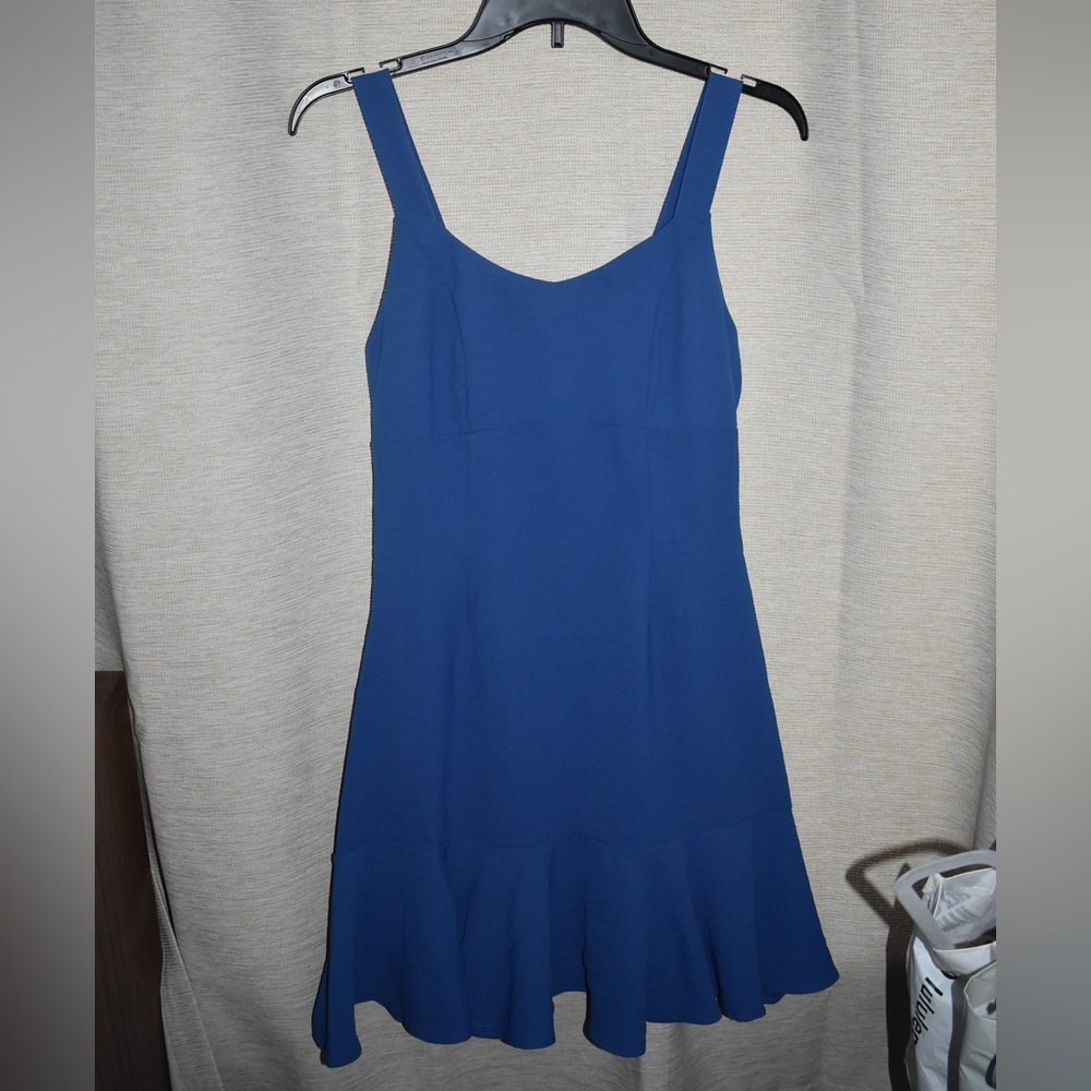 Small Altar’d State mini dress in blue.